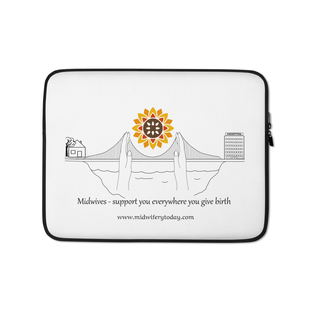 Midwives Support you Everywhere You Give Birth Laptop Sleeve product image (1)