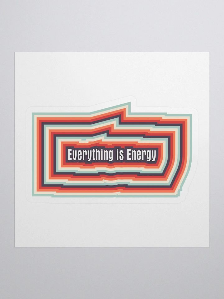 Energy Burst Kiss Cut Stickers product image (1)