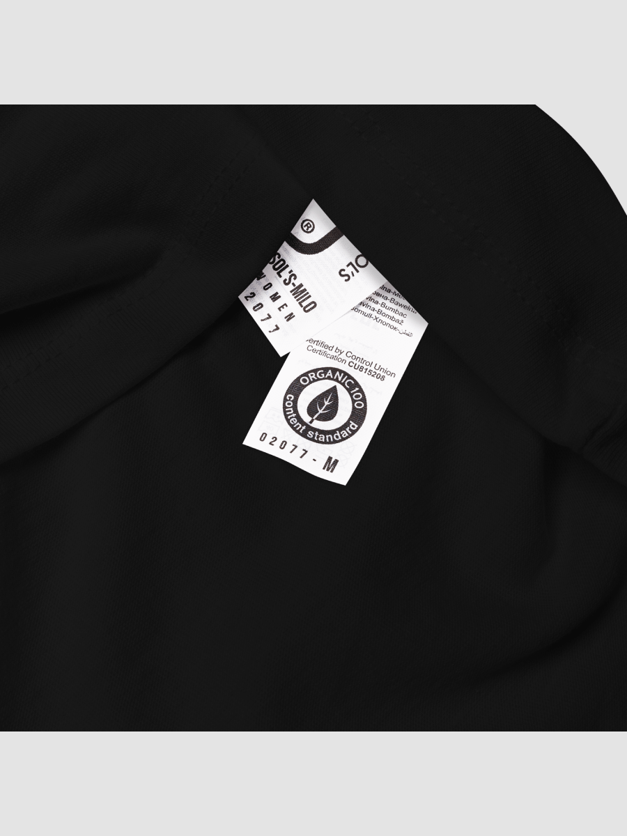 [Black Macho] SOL'S Women's Basic Organic T-Shirt SOL'S 02077 product image (5)