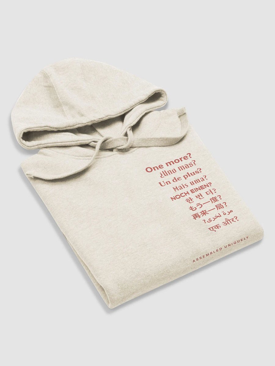 One More? Hoodie (Red Letters) product image (5)