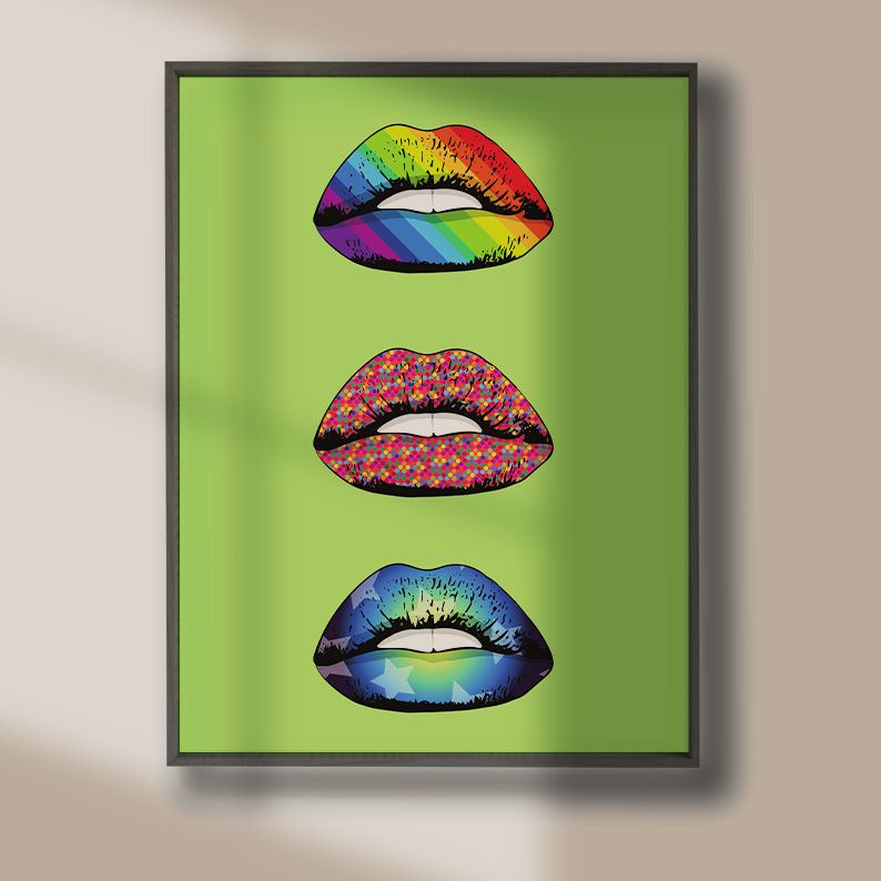 Eclectic Pop Art Gallery Wall Set of 10 DIGITAL Prints product image (11)