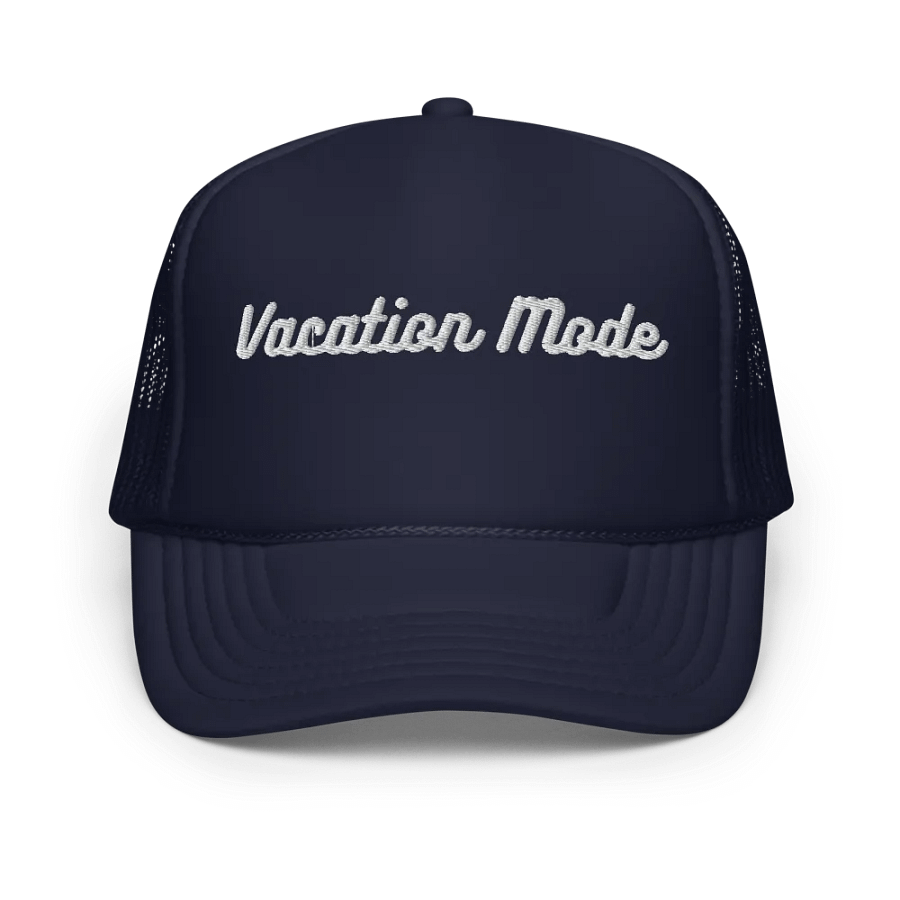 Otto Foam Trucker Hat | Vacation Mode product image (2)