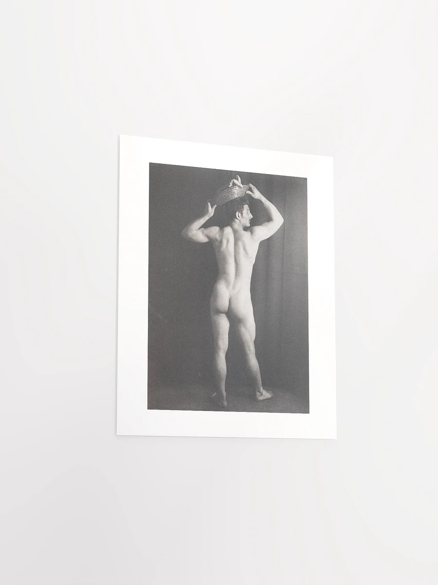 Academic Male Nude From Behind by Wilhelm von Gloeden (c. 1890) - Print product image (3)