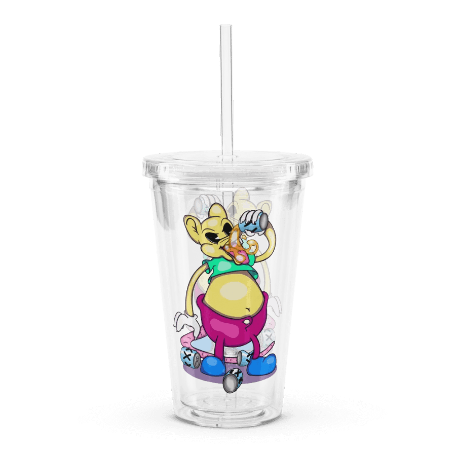 Drunk Rat Plastic Tumbler product image (1)