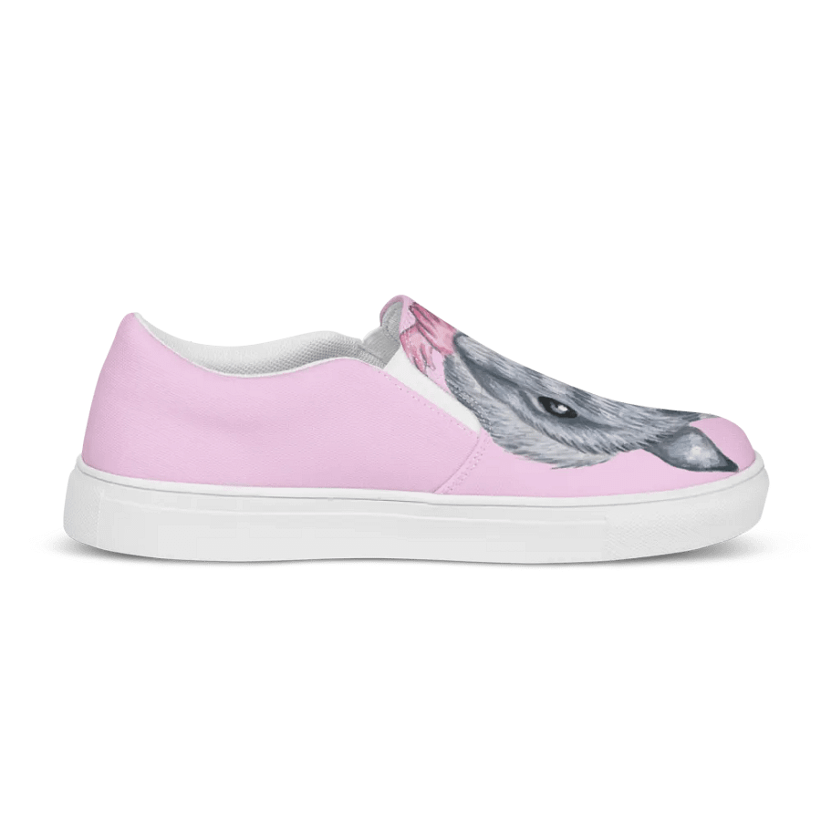 Blue rat slip on canvas shoes product image (12)