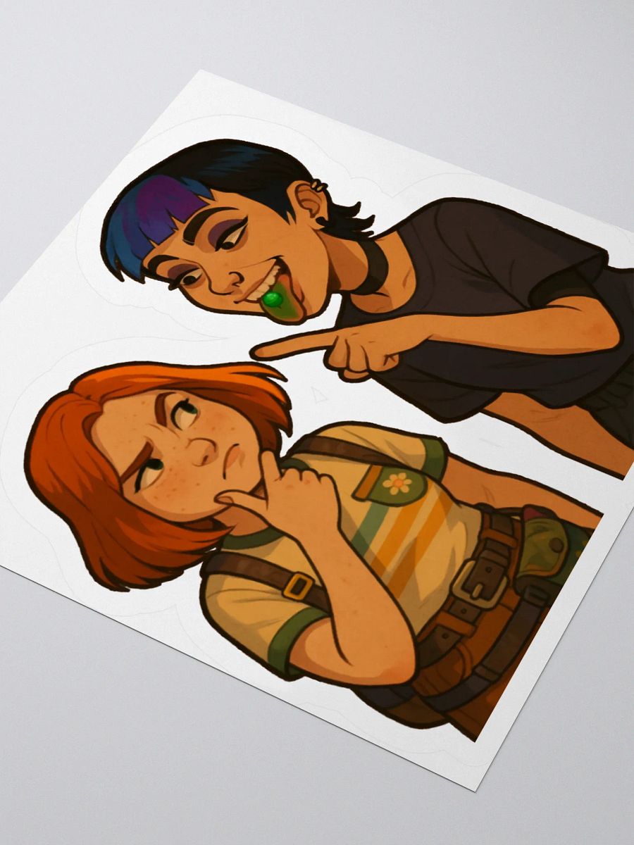 Lost Records: Bloom & Rage; Swann x Nora Sticker product image (8)