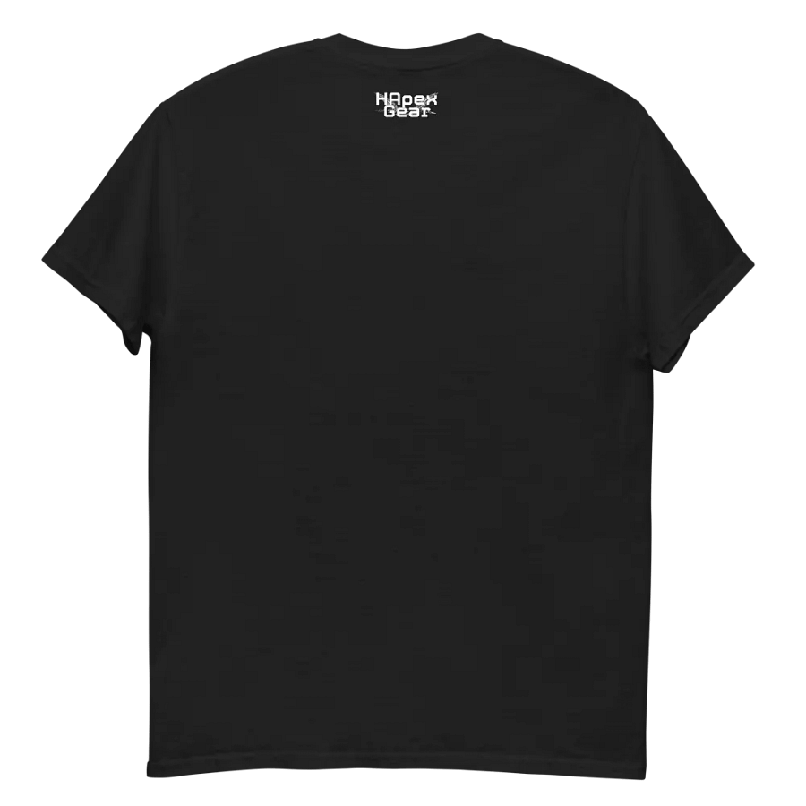 Heavyweight T-Shirt - Embroidered - Black HApex Gear White Logo product image (4)
