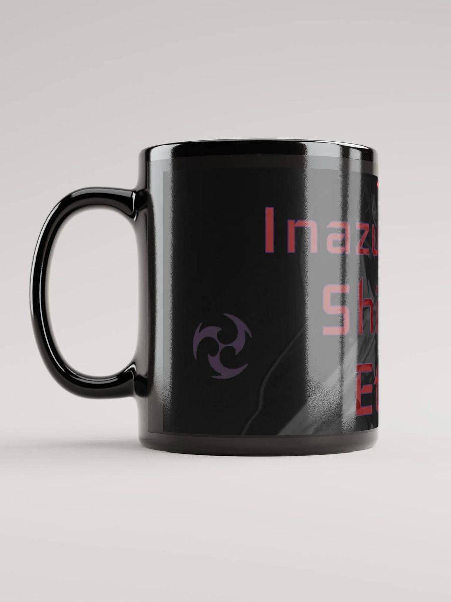 Raiden Shogun's Elemental Burst ||| Black Glossy Mug product image (6)