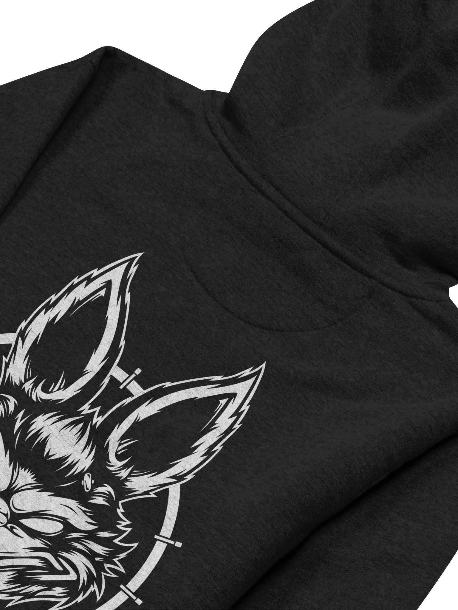 Bass Rabbit Hoodie (White Logo) product image (4)