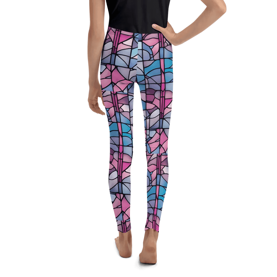 Mosaic Dreams Youth Leggings product image (8)