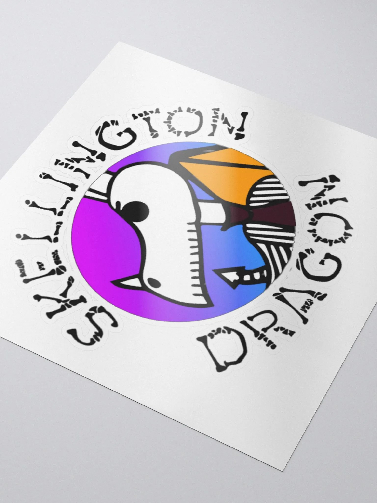 Skelly Swaggy Sticker - Black Text product image (3)