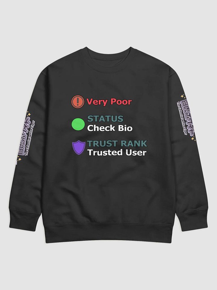 Premium Sweatshirt - Byakko VR Stats Edition product image (1)