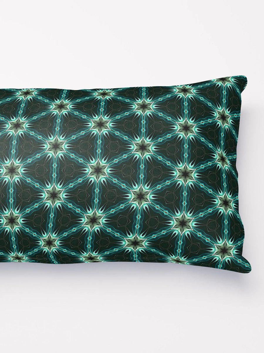 Black and Aqua Geometric -Throw Blanket product image (2)