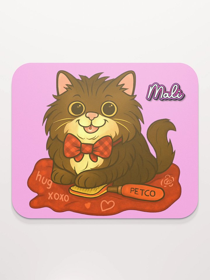 Mali the Axe Cat Mouse Pad product image (1)