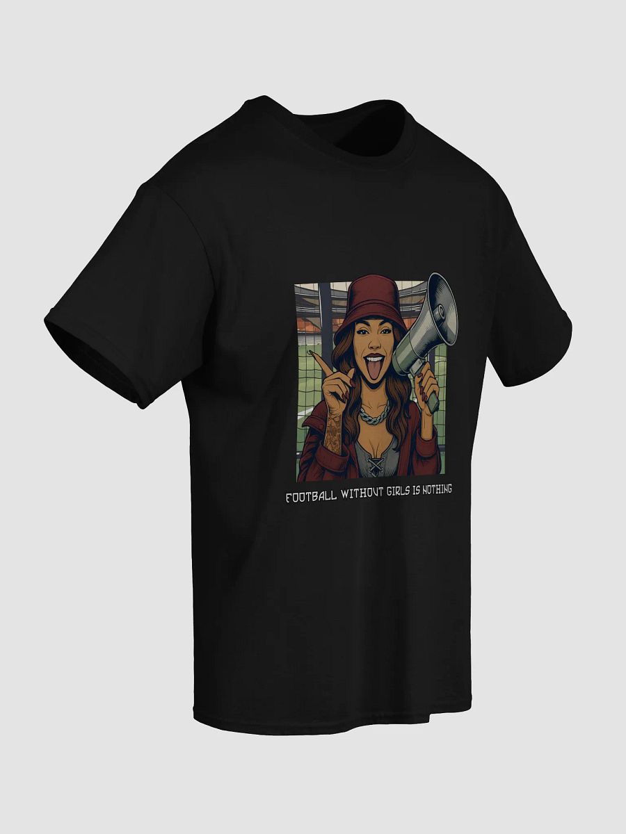 Tricou damă "Football Without Girls Is Nothing" - Visiniu product image (3)