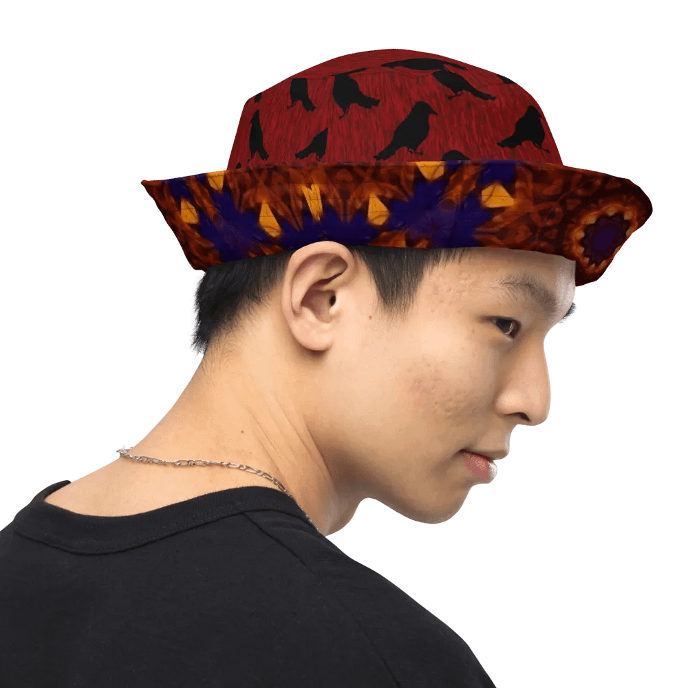 Ravens and Kaleidoscope Buckethat product image (12)