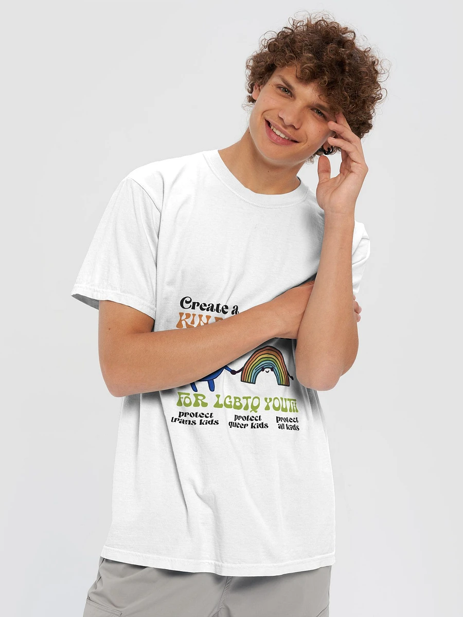 Create a kinder planet T-shirt product image (5)