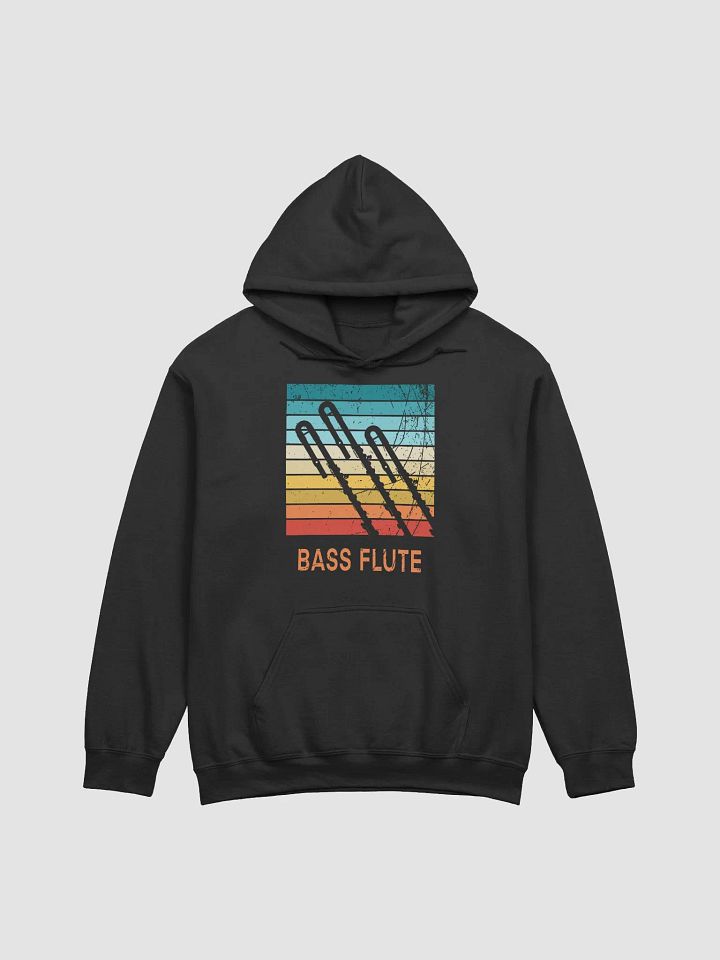 Retro Abstract Flute Hoodie - Bass - Unisex product image (1)