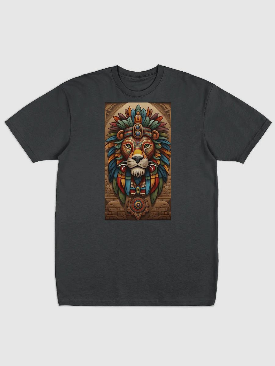 Tribal Lion Feather Headdress Men's Tee product image (1)