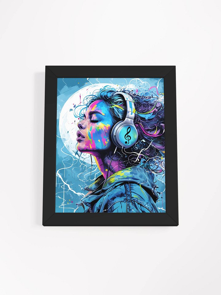 Vibrant Melody Framed Poster product image (2)