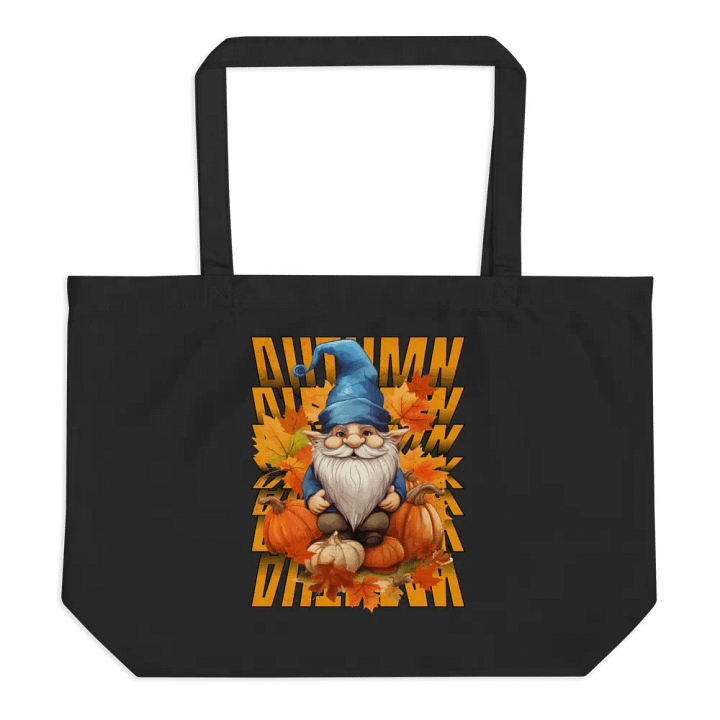 Autumn Gnome Organic Tote Bag product image (1)