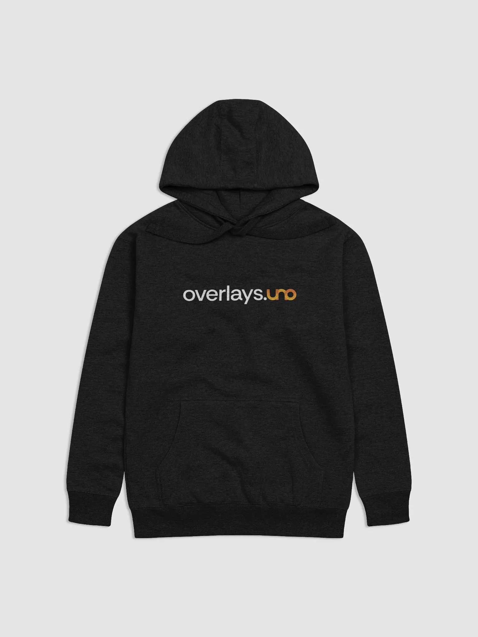overlays.uno - Dark Premium Hoodie product image (1)
