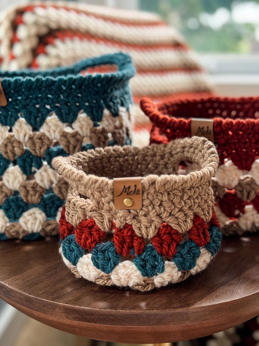 Fall For Granny Basket Crochet Pattern product image (3)