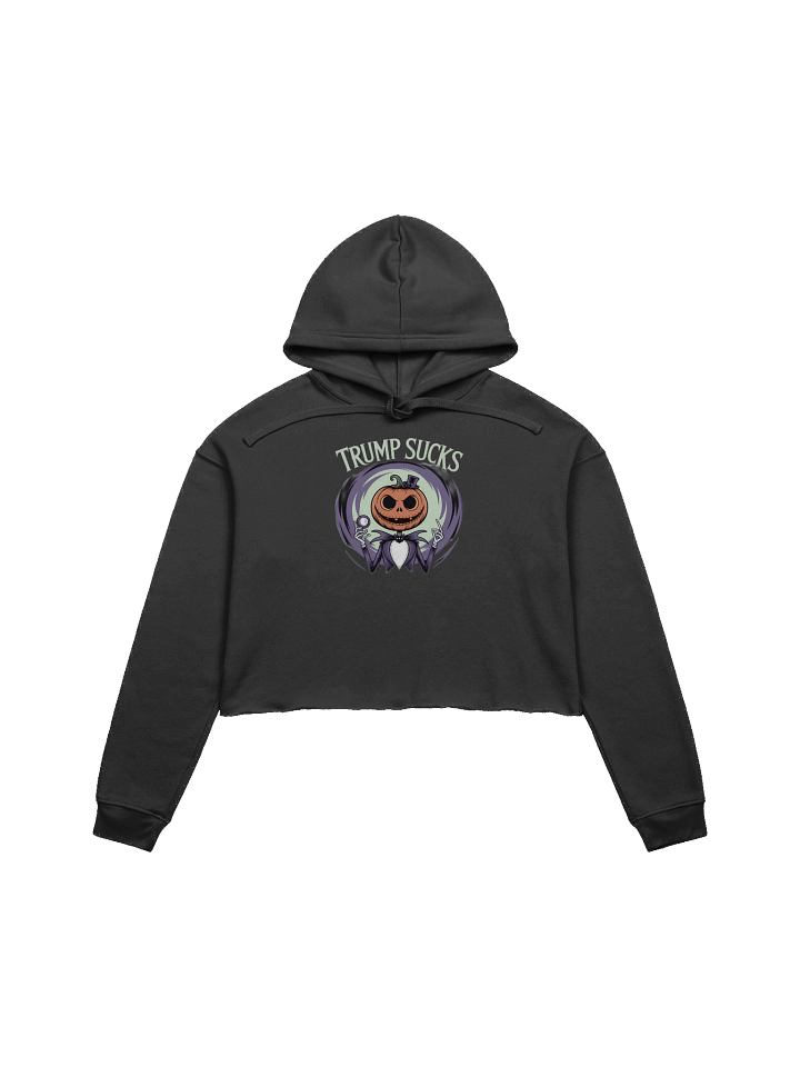 Halloween Pumpkin Crop Hoodie product image (1)