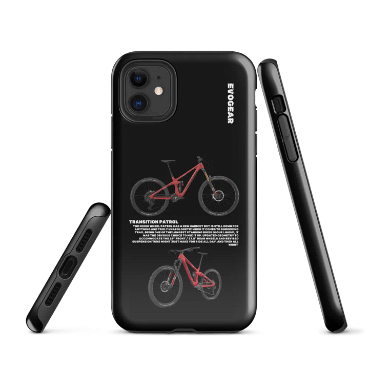 Black Transition Patrol iPhone Case product image (1)