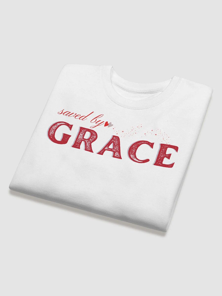 Saved By Grace, Christian Faith Heritage Sweater. product image (4)