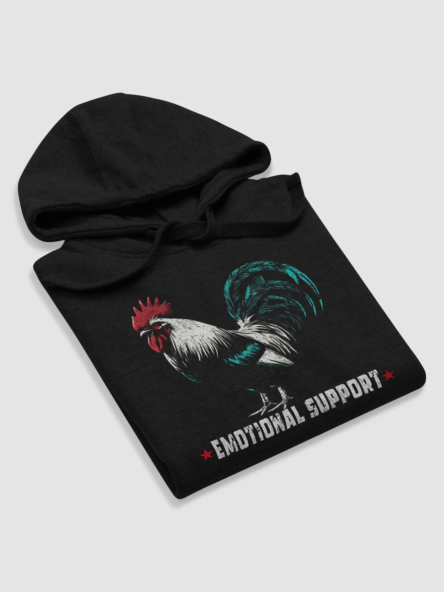 Emotional support-Rooster Premium Hoodie product image (4)