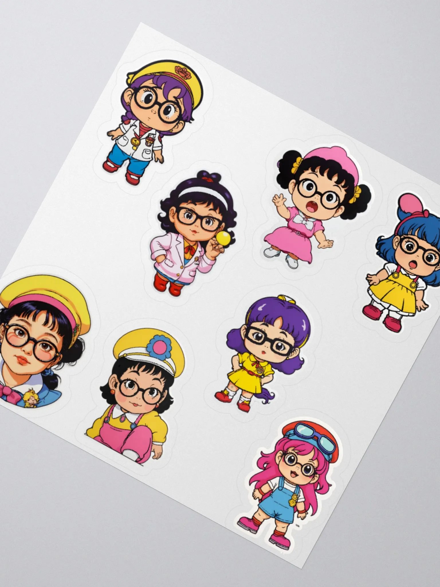 Dr. Slump Arale Chan Style Sticker Collection product image (6)