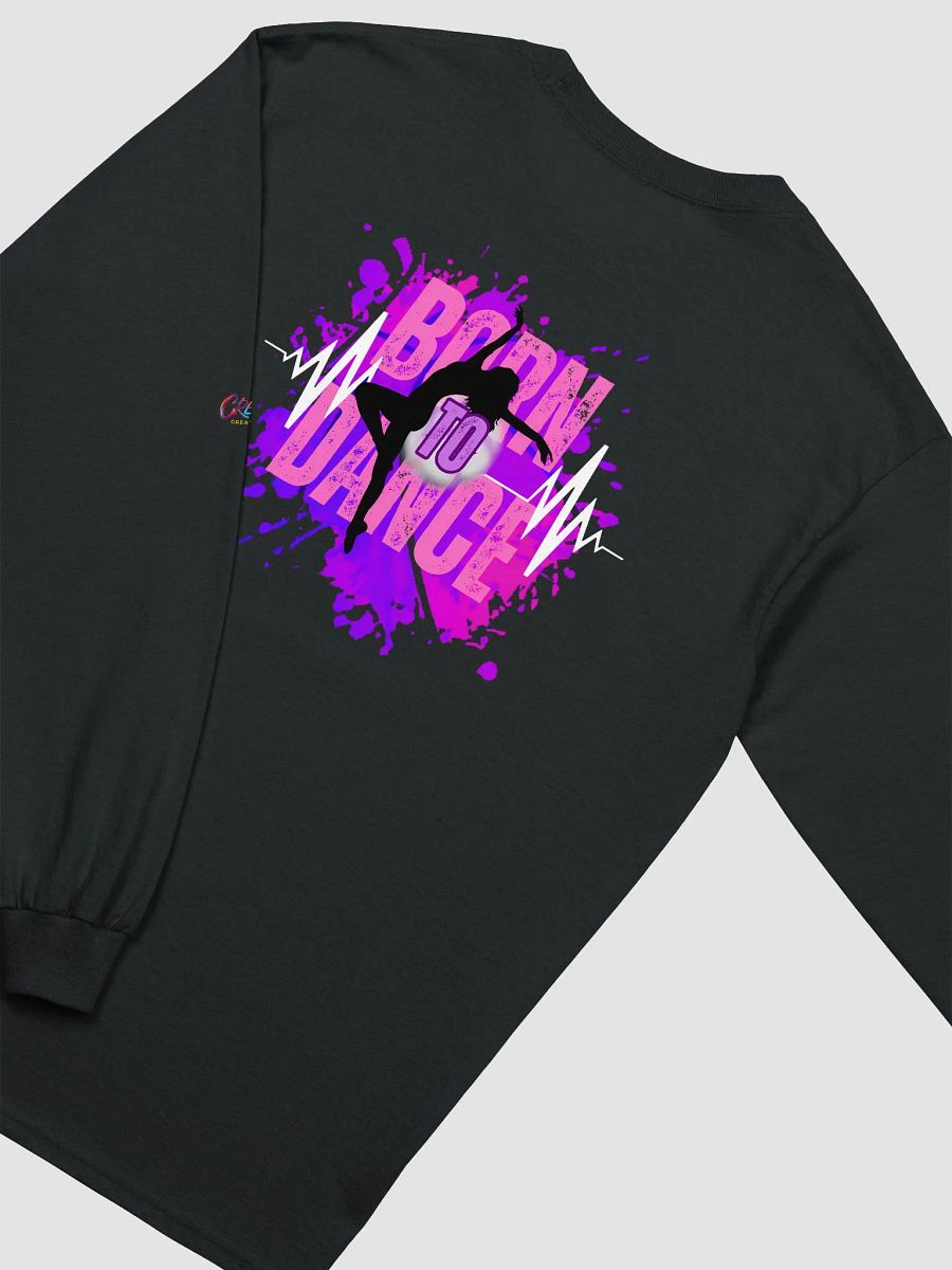 Born to Dance Her Silhouette Long Sleeve Tee product image (4)