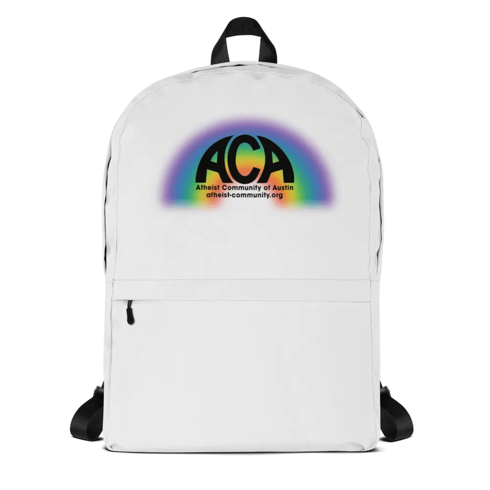 The Atheist Community of Austin - Rainbow Backpack product image (1)