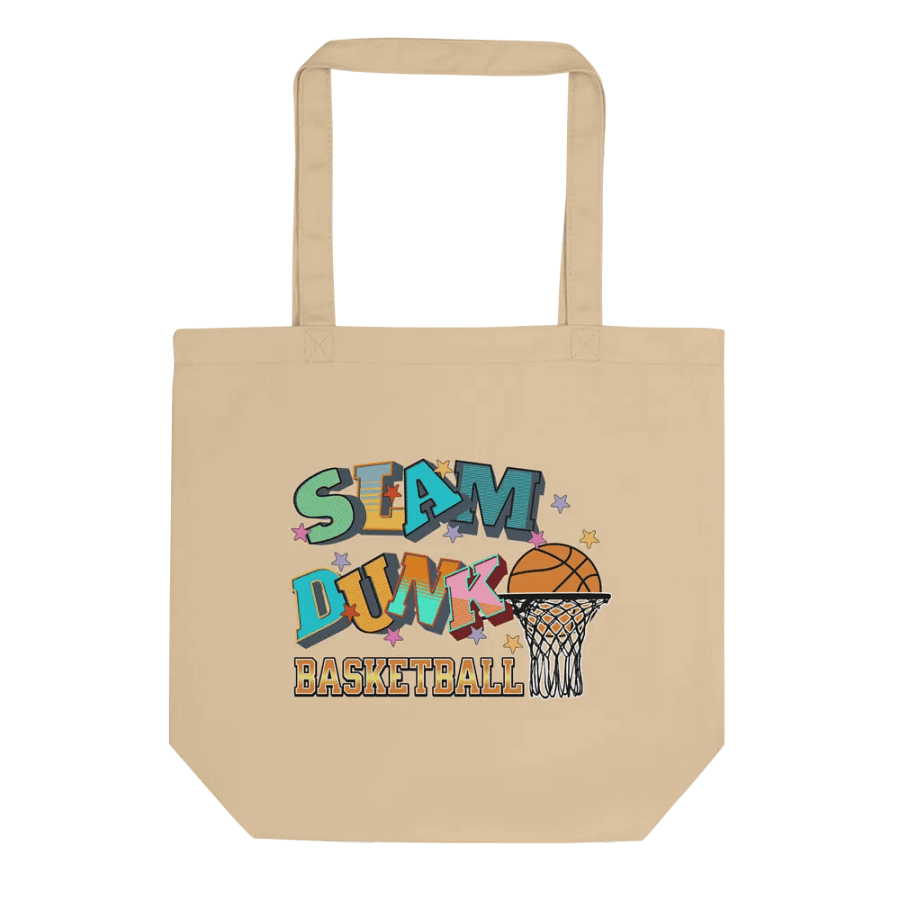 Basketball Slam Dunk Eco-friendly Tote product image (1)