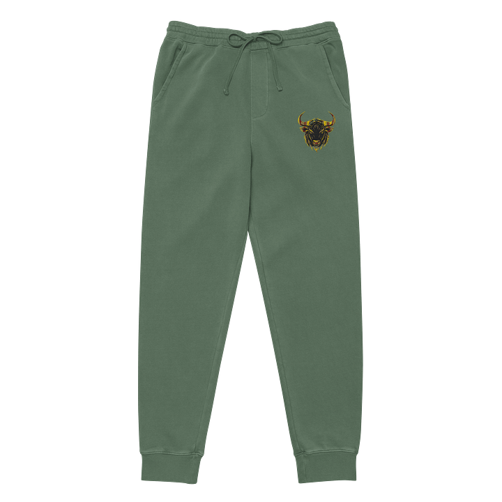 Golden Bull Stylized Illustration Joggers product image (9)