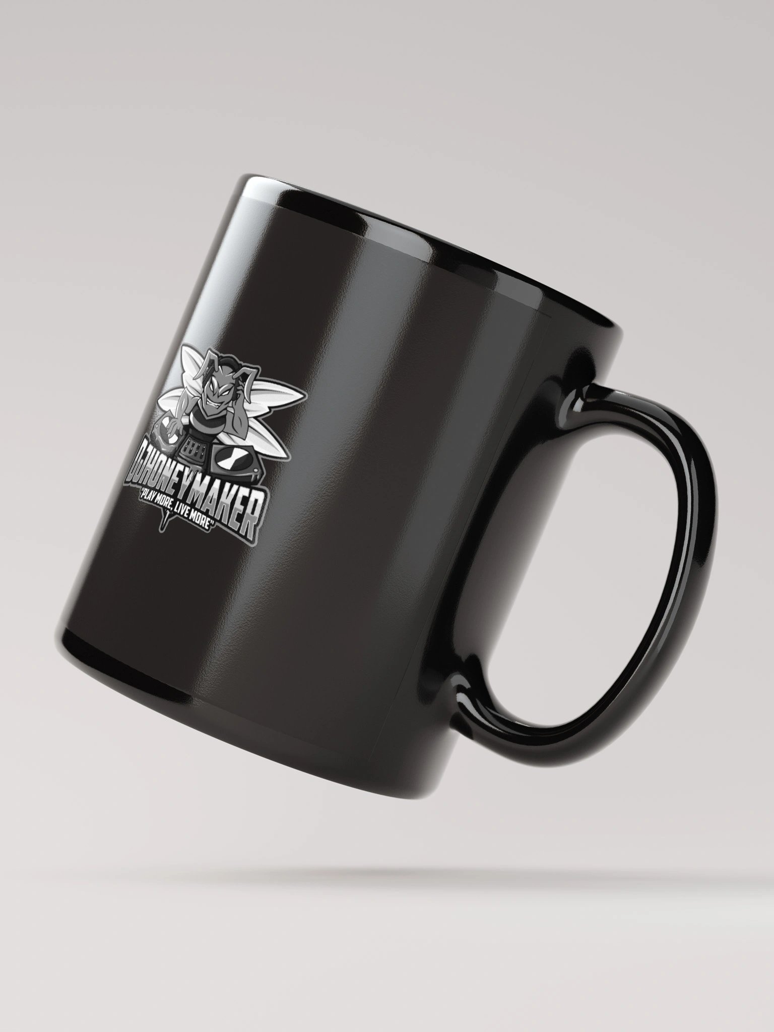 Black & White Logo Glossy Mug product image (3)
