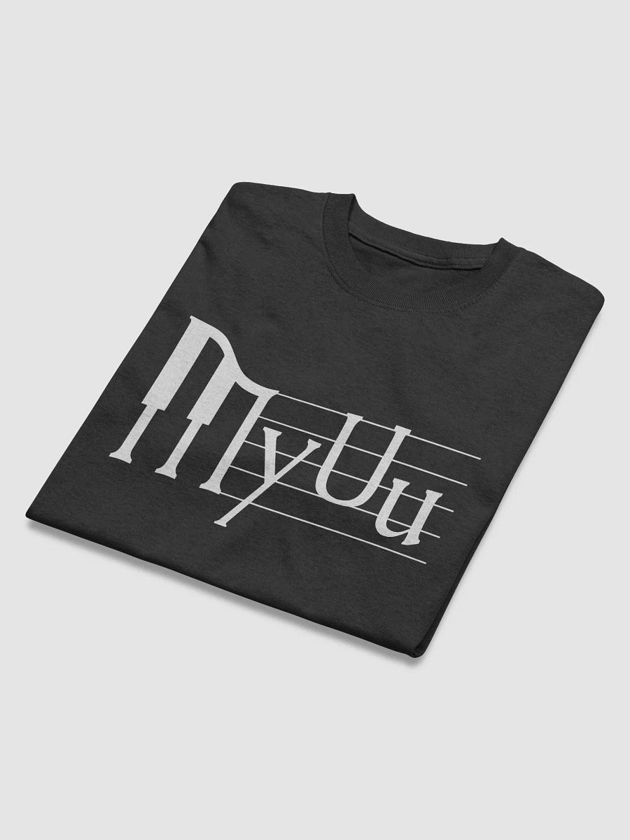 Myuu Logo T-Shirt Black product image (37)