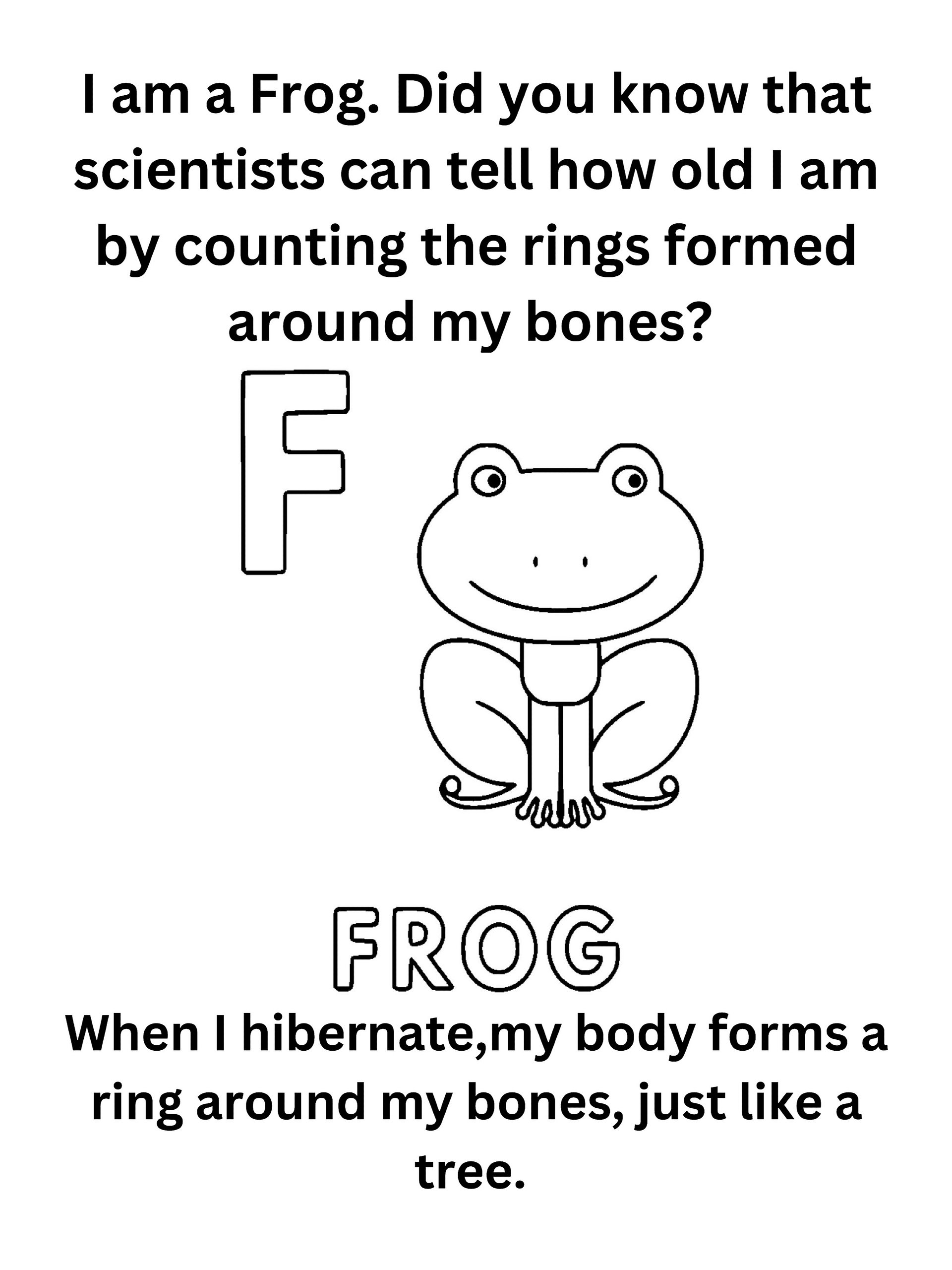 "Did You Know" Animal Facts Alphabet Coloring Pages product image (7)