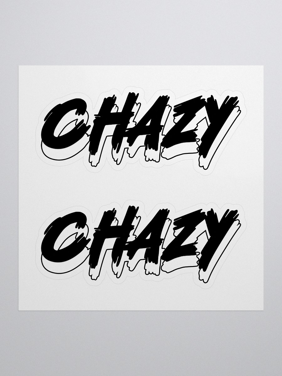 CHAZY Sticker (1 free) product image (1)