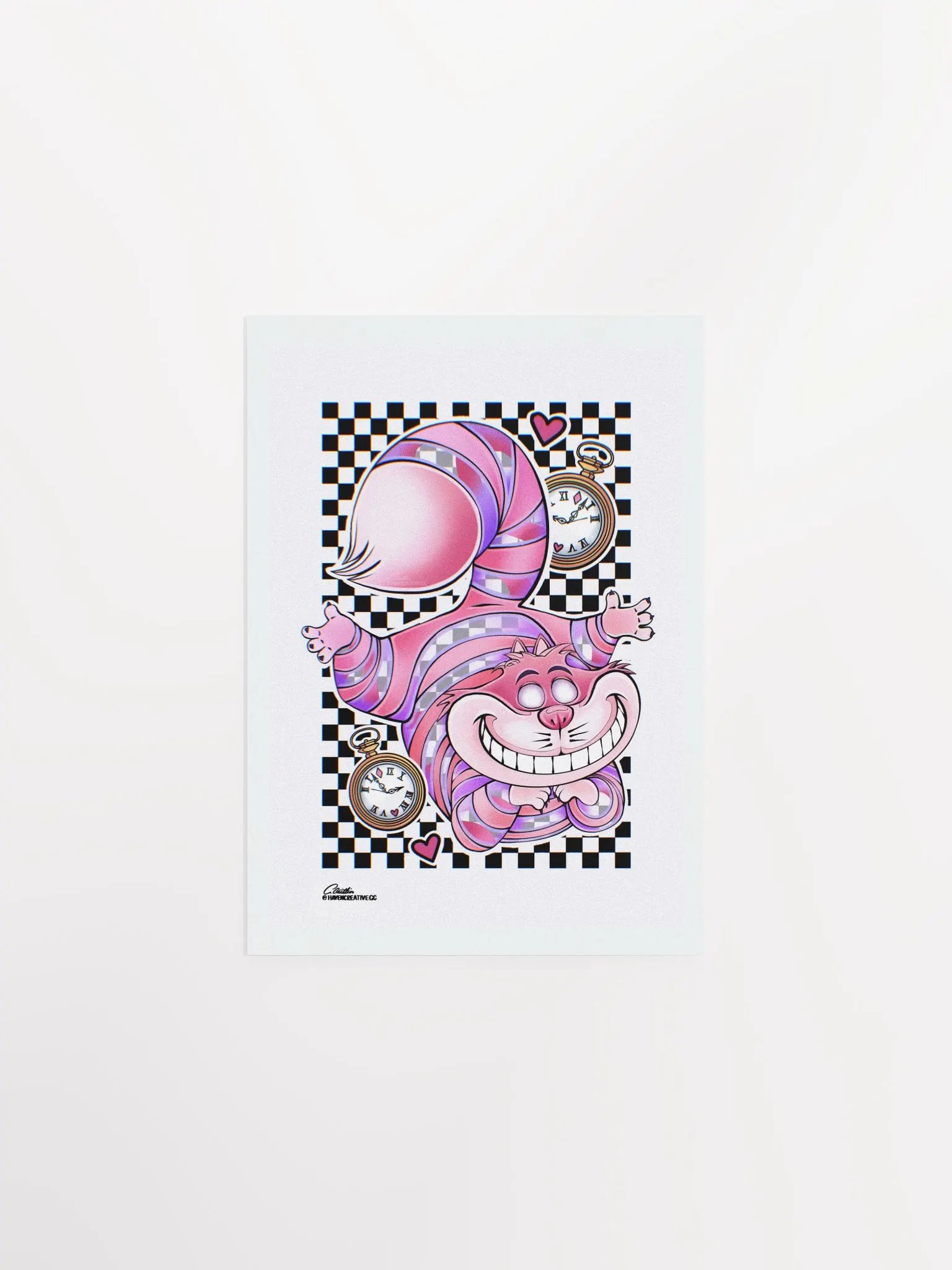 "Wonderland Cheshire Cat" Poster product image (3)