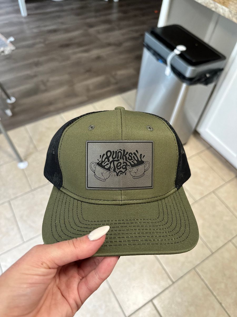 PunksTea Leather Patch Hat product image (4)