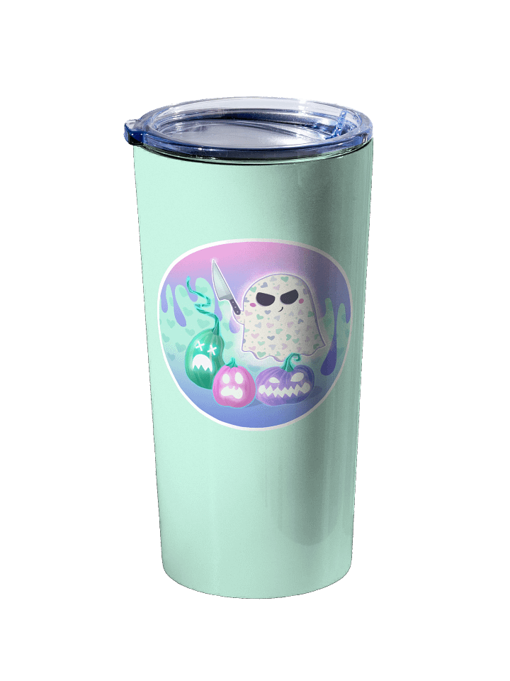 Pastel Little Ghost Pumpkin Carver - Stainless Steel Tumbler product image (1)