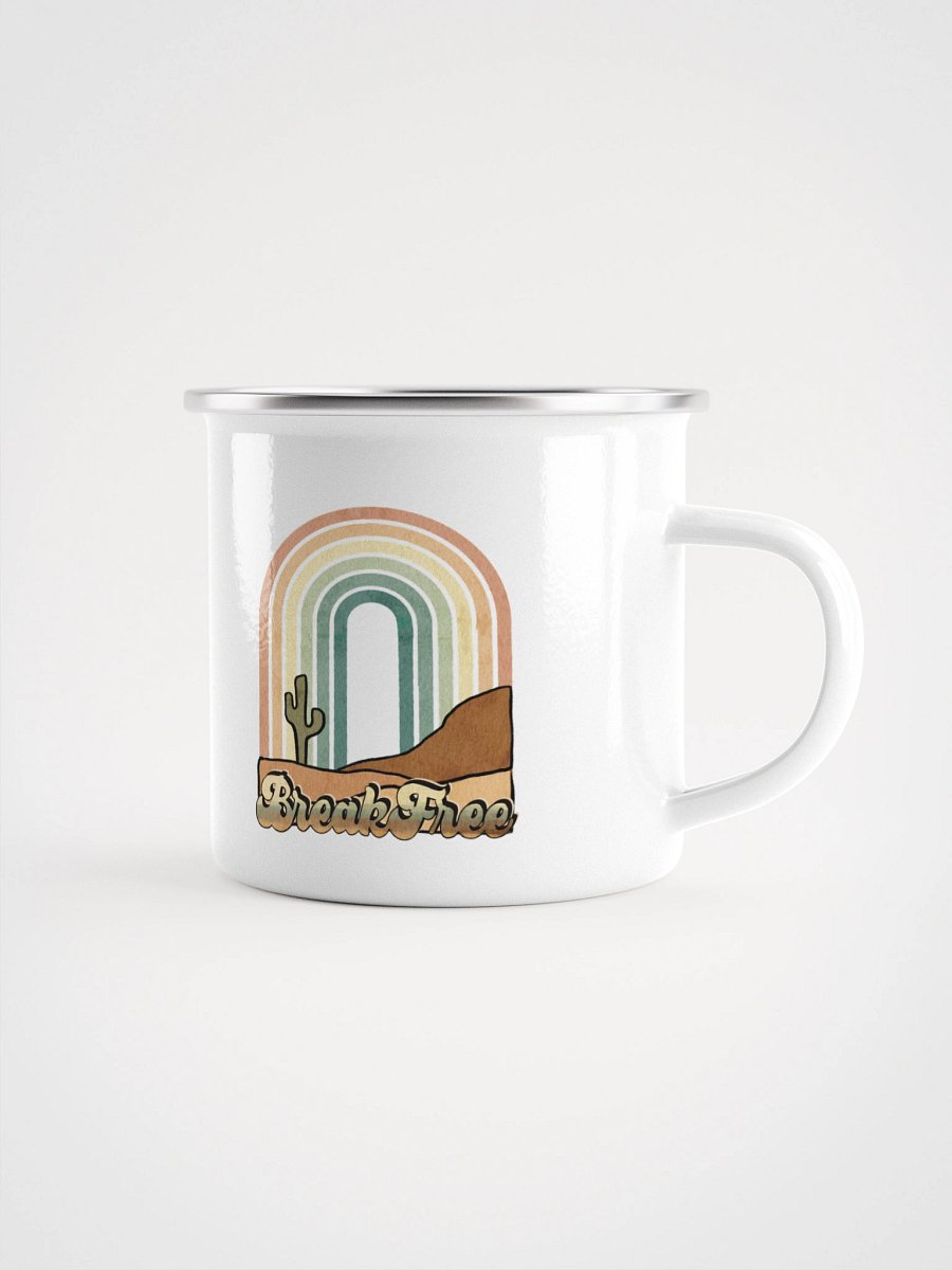 Break Free Enamel Camping Mug product image (1)