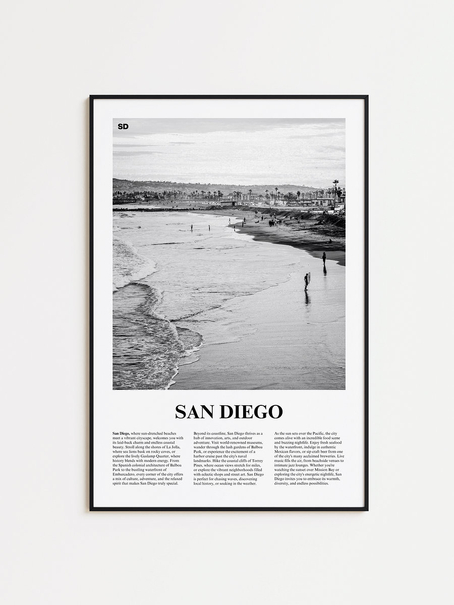 San Diego 03 Newspaper Poster product image (1)
