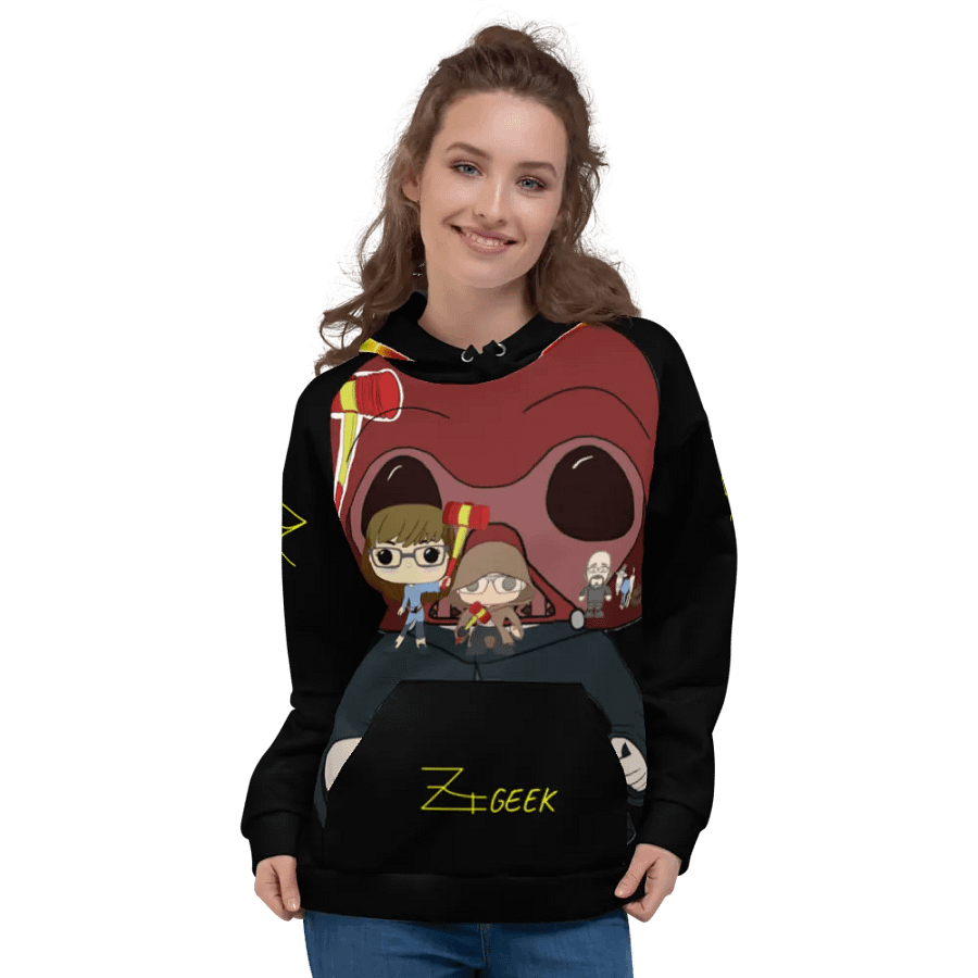 Dorn Geek Wars All Over Hoodie 1 product image (3)