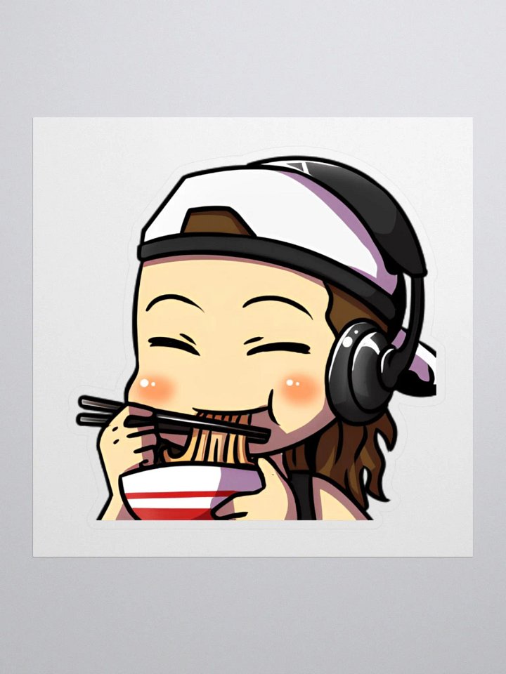 DizzyPillow Ramen Emote Sticker product image (3)