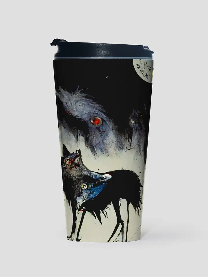 Lunar Howl Stainless Steel Travel Mug product image (1)