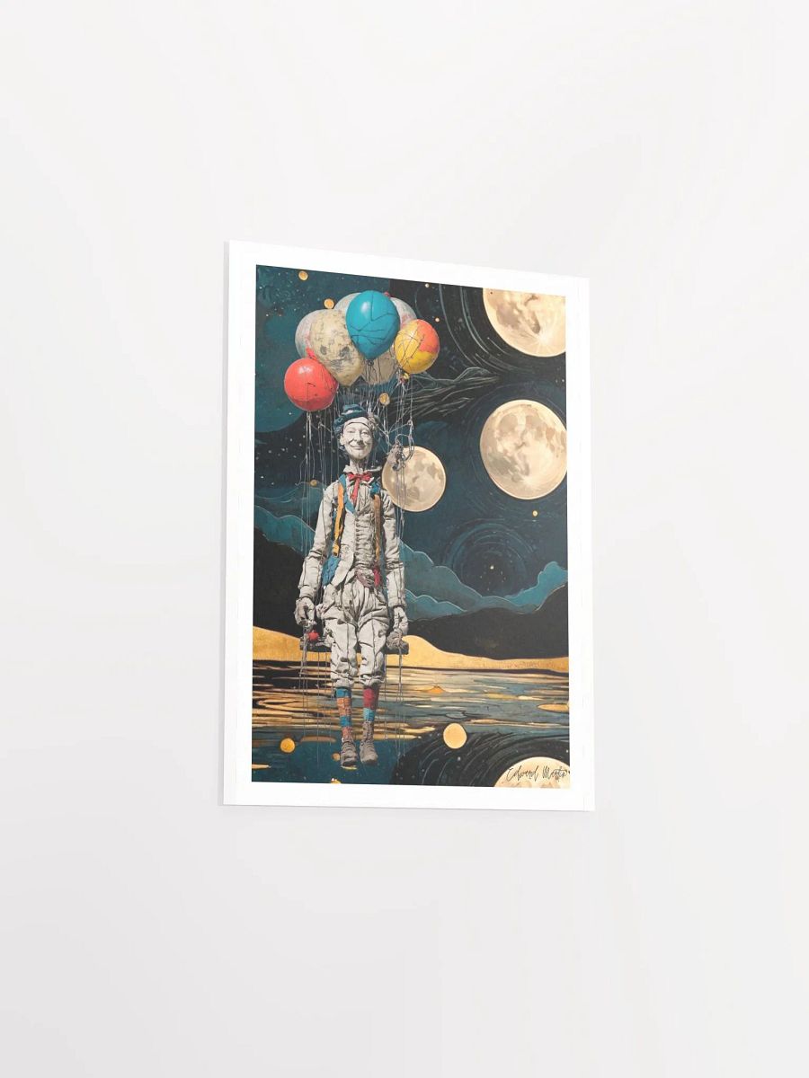 'UP' by Edward Martin-Whimsical Balloons Poster product image (4)