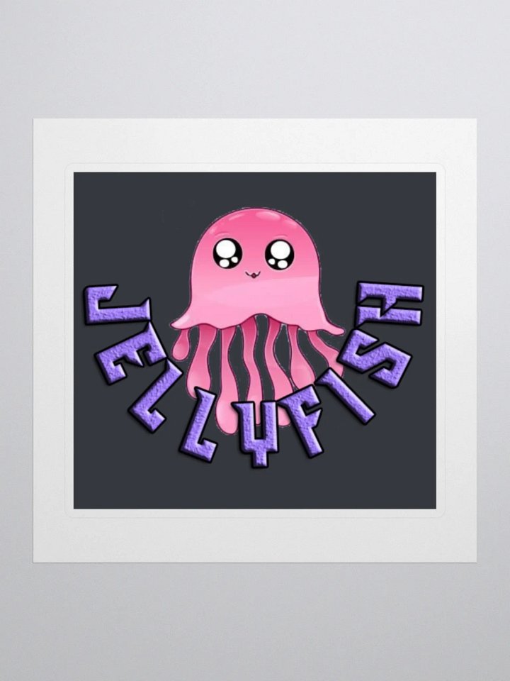 Jellyfish Kiss Cut Stickers product image (1)
